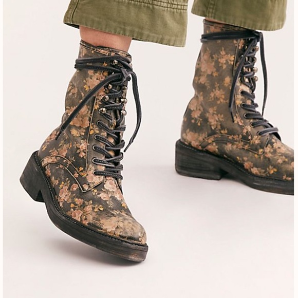 free people lace up boots